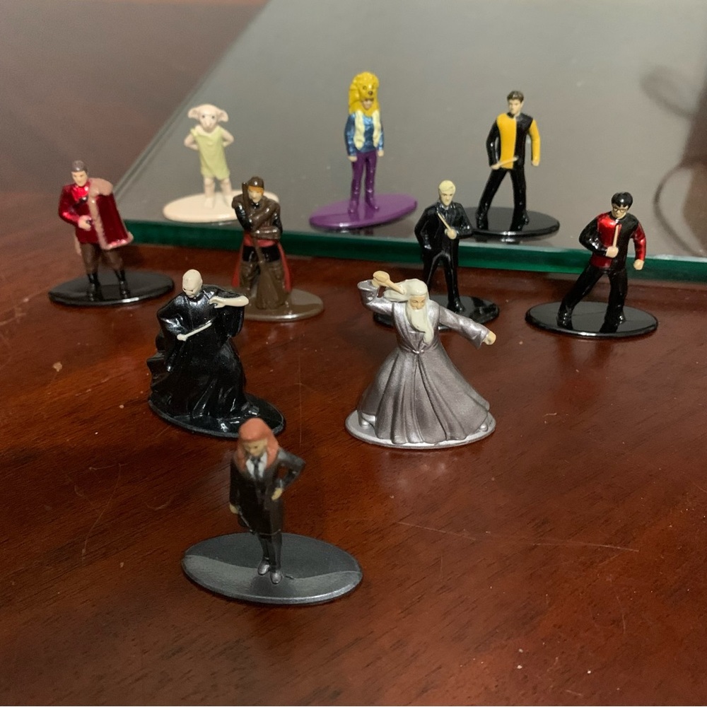 NWOT Jada Toys Die-Cast Harry Potter Figures